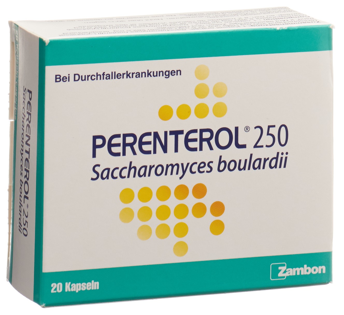 PERENTEROL caps 250 mg blist 20 pce