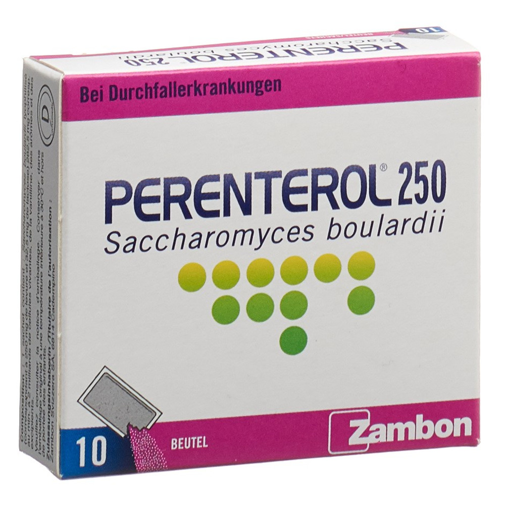 PERENTEROL pdr 250 mg sach 10 pce, image 2 sur 5