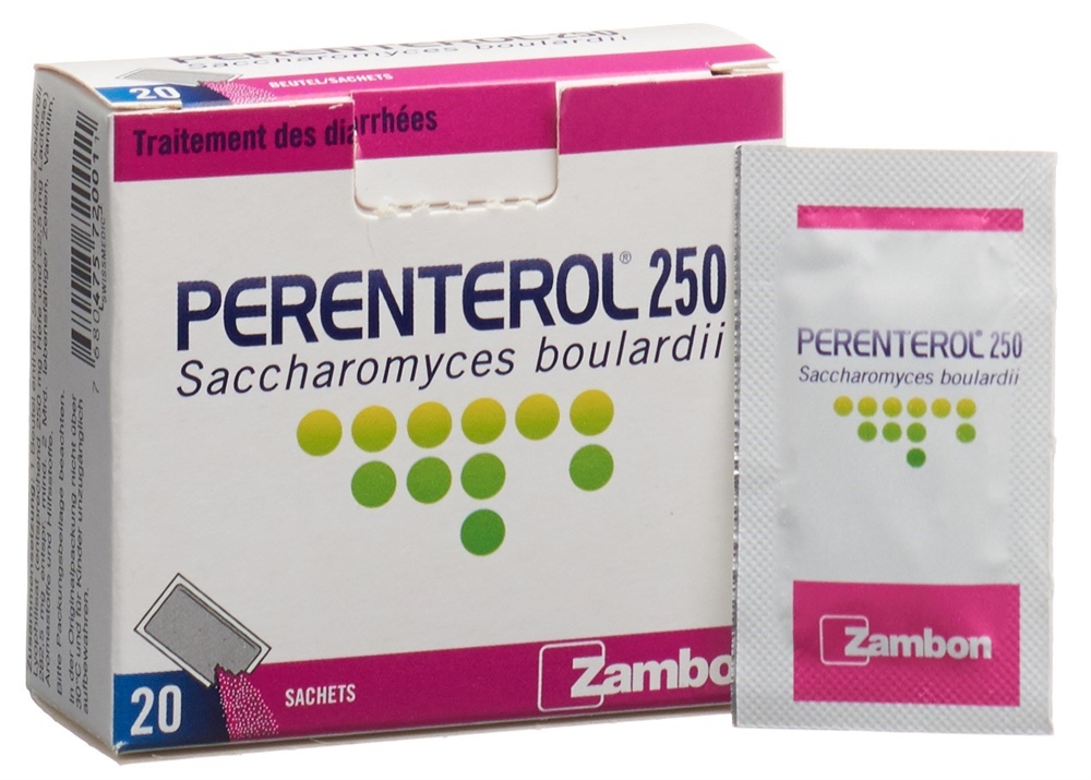 PERENTEROL Plv 250 mg Btl 20 Stk, Bild 3 von 5