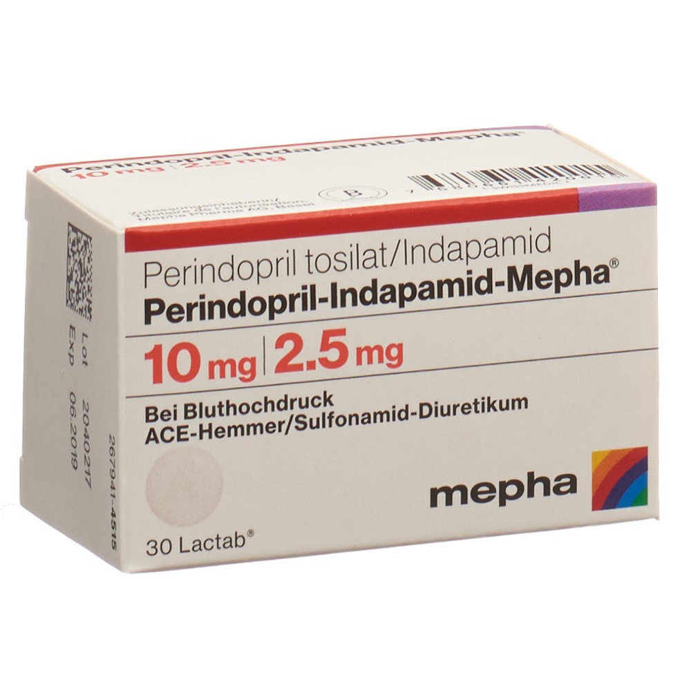 PERINDOPRIL INDAPAMID Indapamid-Mepha, image principale