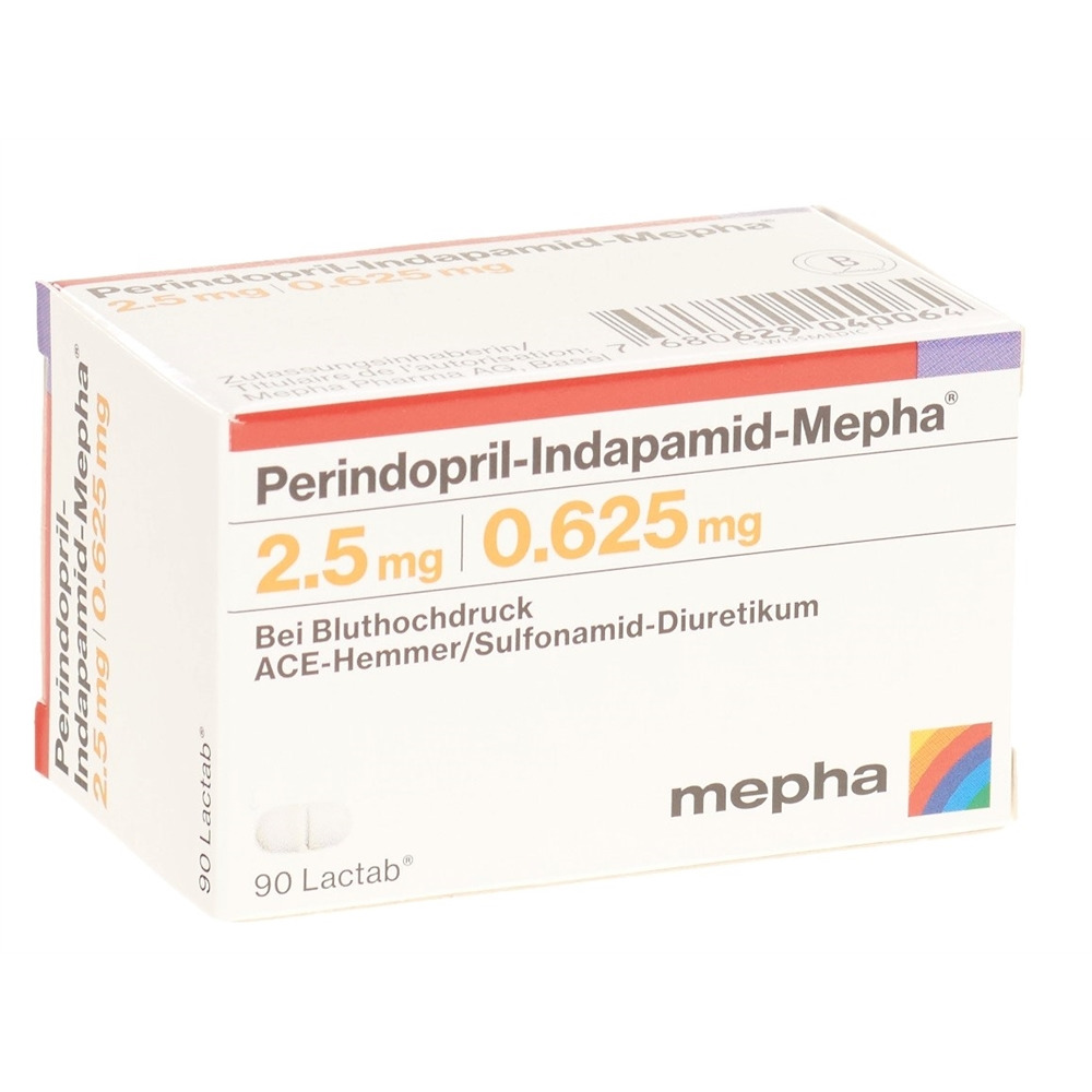 PERINDOPRIL INDAPAMID Indapamid-Mepha, image principale