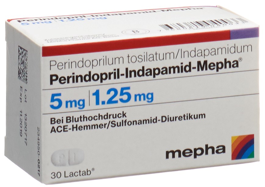 PERINDOPRIL INDAPAMID Indapamid-Mepha, image principale