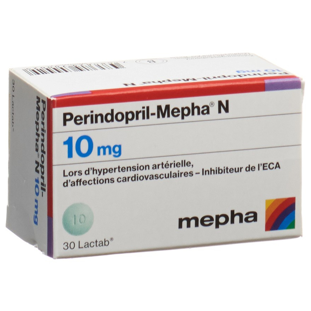 Perindopril-Mepha N N 10 mg, image 2 sur 2