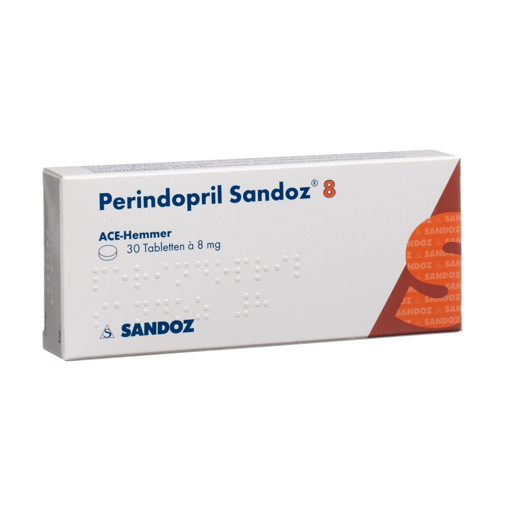 PERINDOPRIL Sandoz 8 mg, image principale