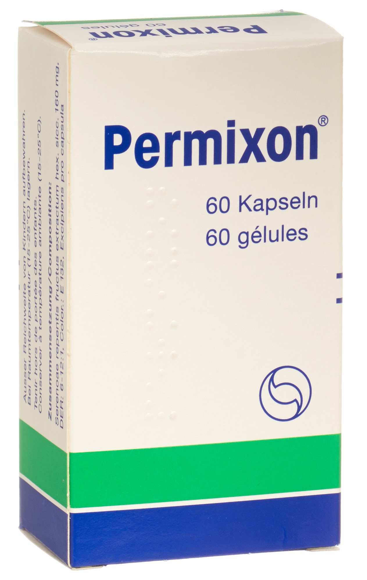 PERMIXON caps 160 mg blist 60 pce, image principale