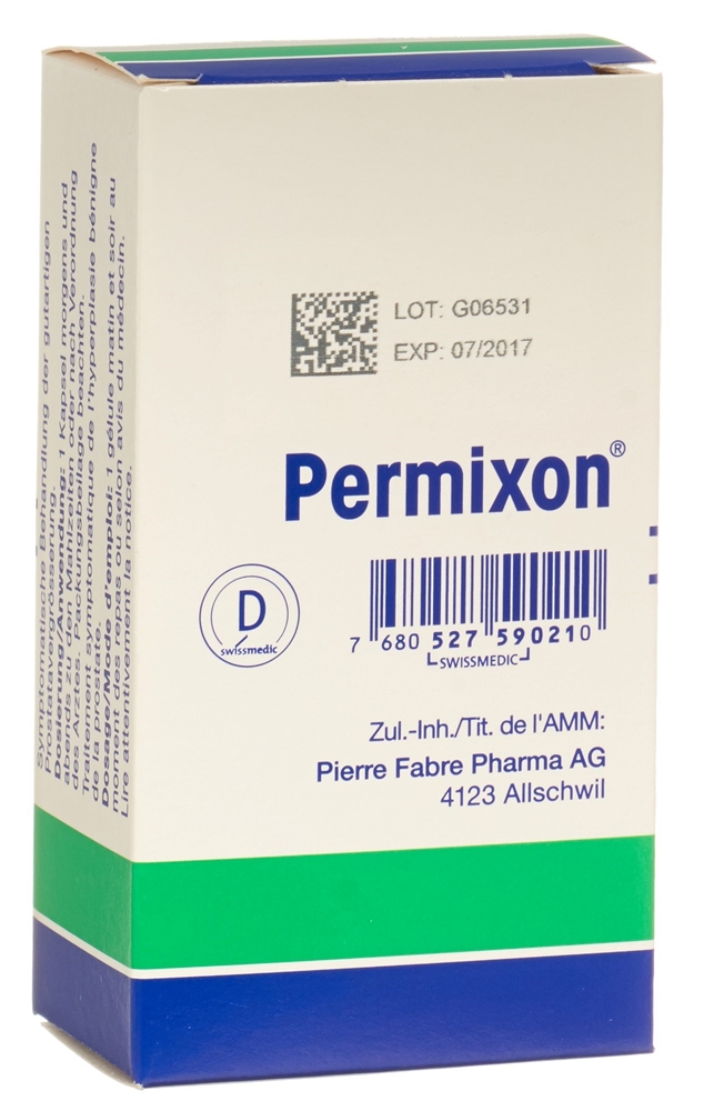 PERMIXON Kaps 160 mg Blist 60 Stk, Bild 2 von 2