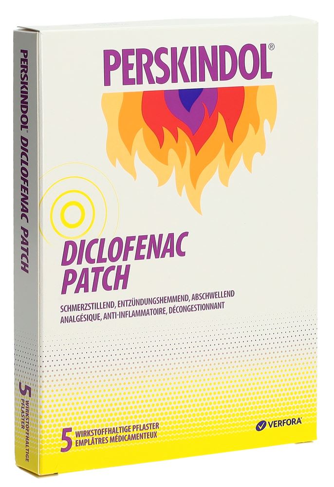 PERSKINDOL Diclofenac Patch 180 mg, image principale