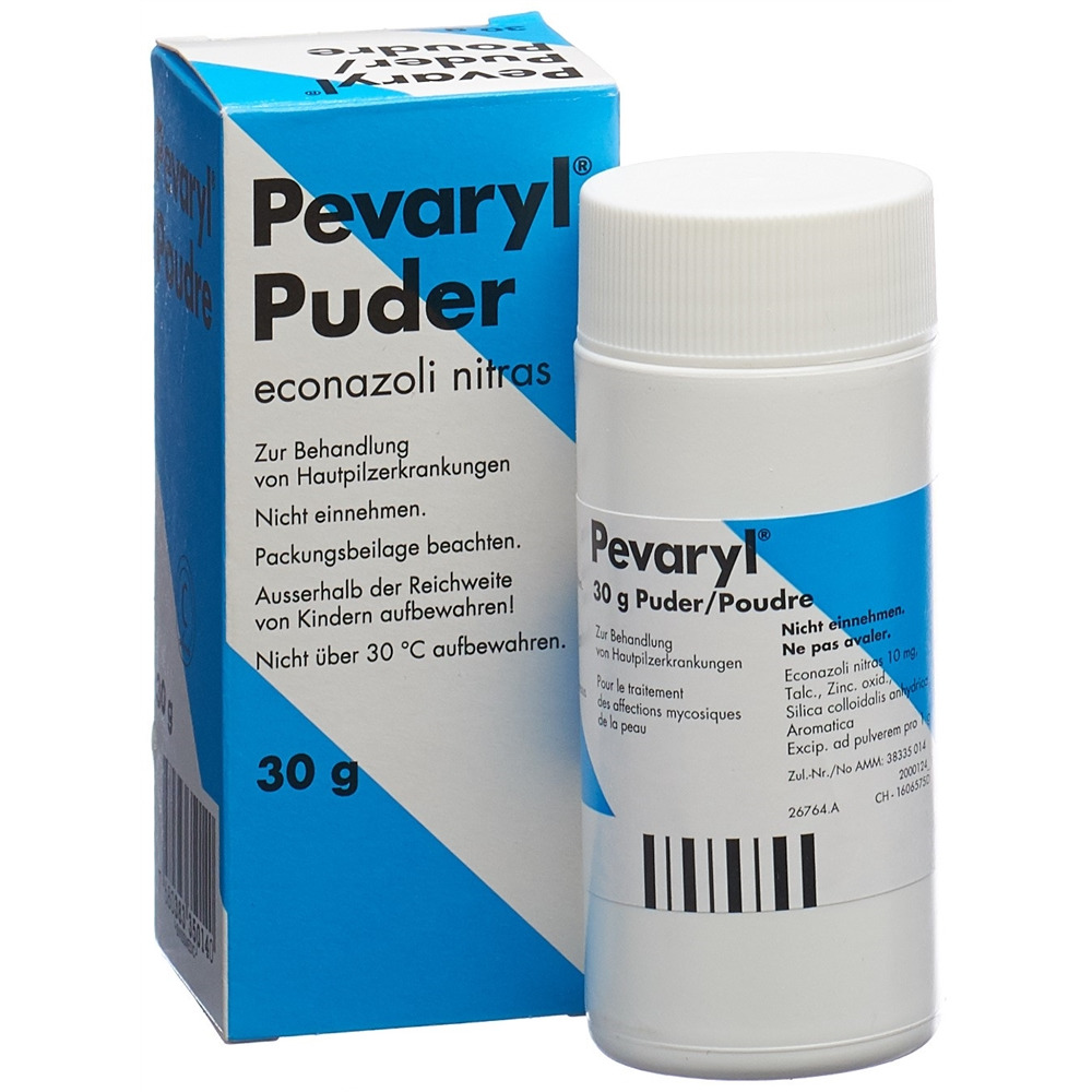 PEVARYL Plv zur Anwendung auf der Haut Ds 30 g, Hauptbild