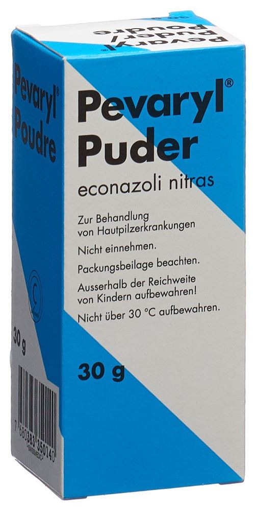 PEVARYL Plv zur Anwendung auf der Haut Ds 30 g, Hauptbild