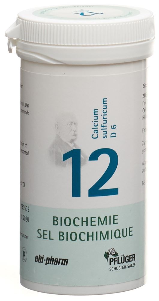 PFLUEGER Nr12 Calcium sulfuricum 6 D