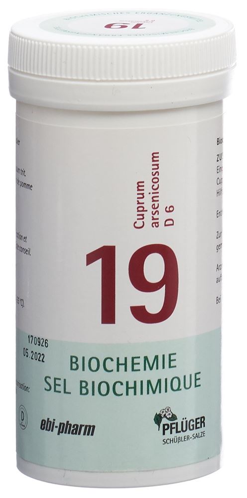 PFLUEGER Nr19 Cupr arseni 6 D, Hauptbild