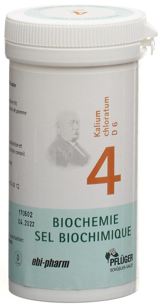 PFLUEGER Nr4 Kalium chloratum 6 D