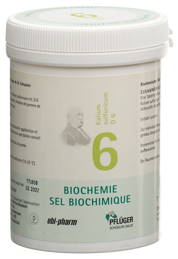 PFLUEGER Nr6 Kal sulf D