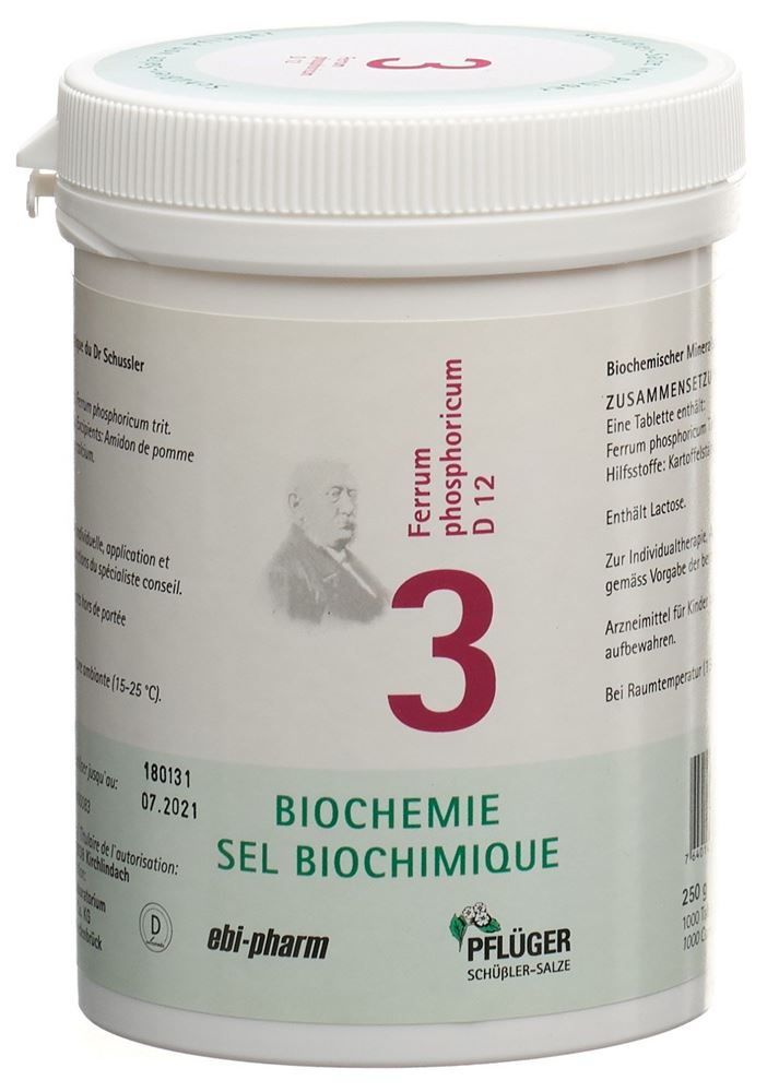 PFLUEGER no3 ferrum phosphoricum 12 D
