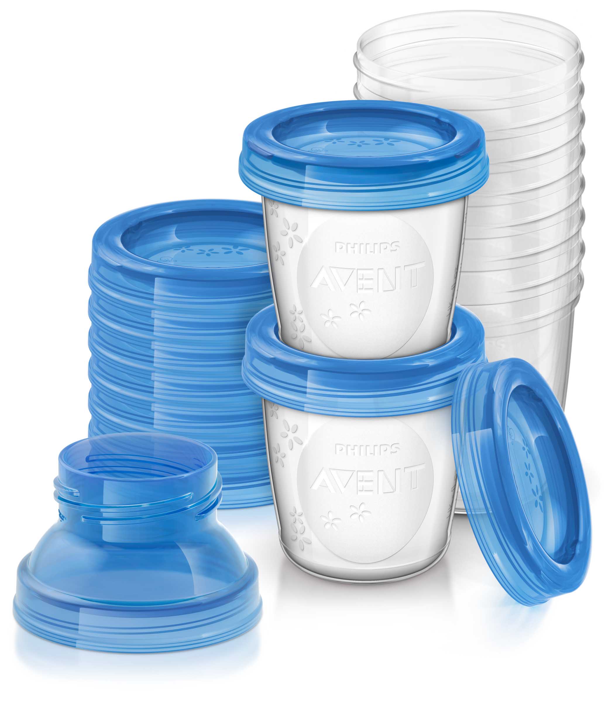 PHILIPS Muttermilch Becher Set, Hauptbild