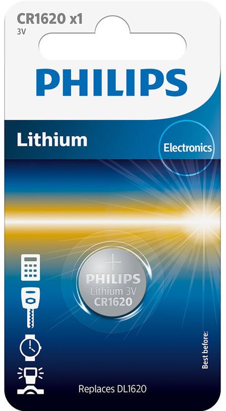 PHILIPS piles boutons Lithium, image principale