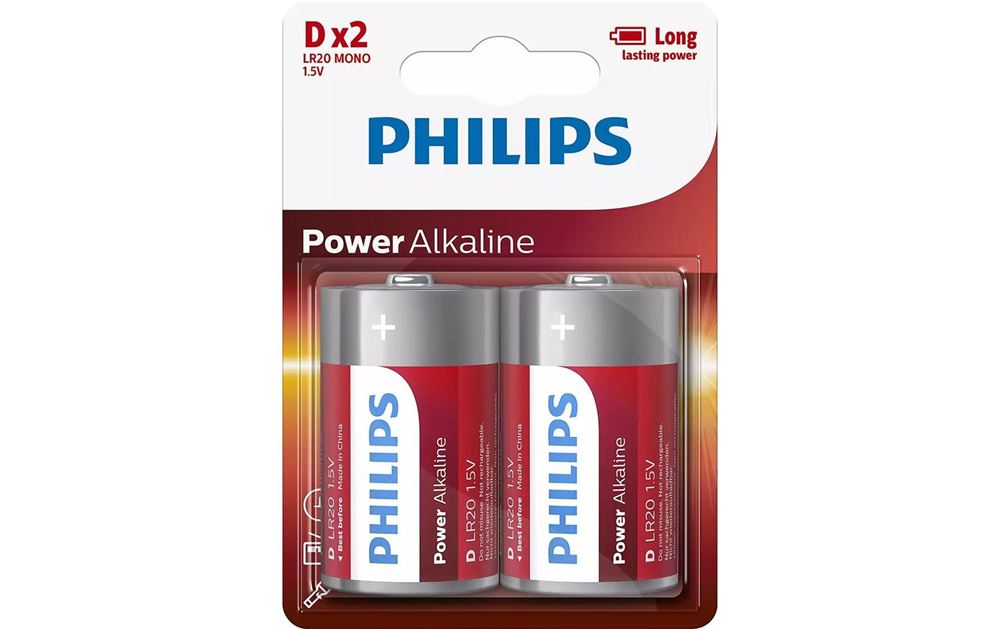 PHILIPS piles Power Alkaline, image principale