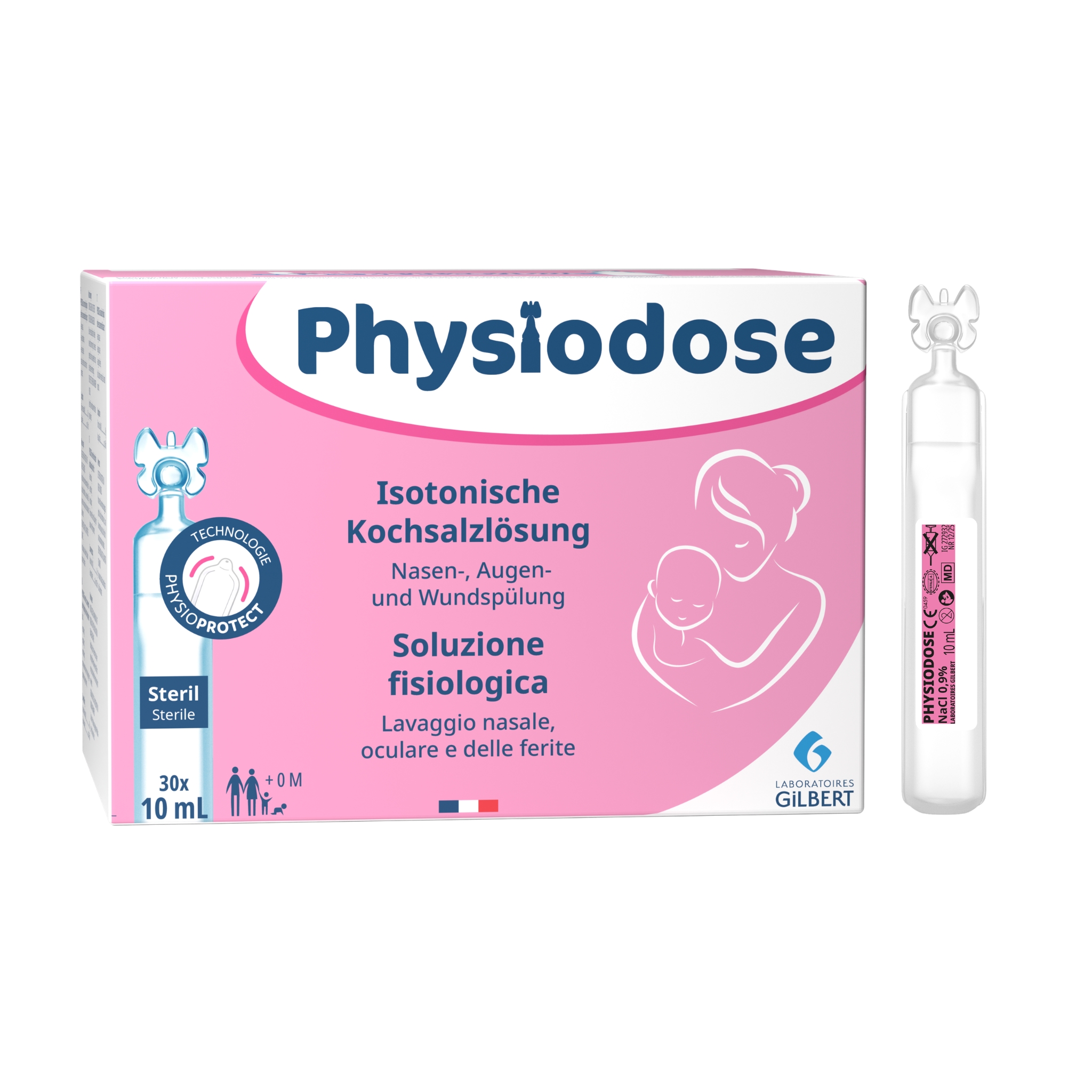 PHYSIODOSE sérum physiologique
