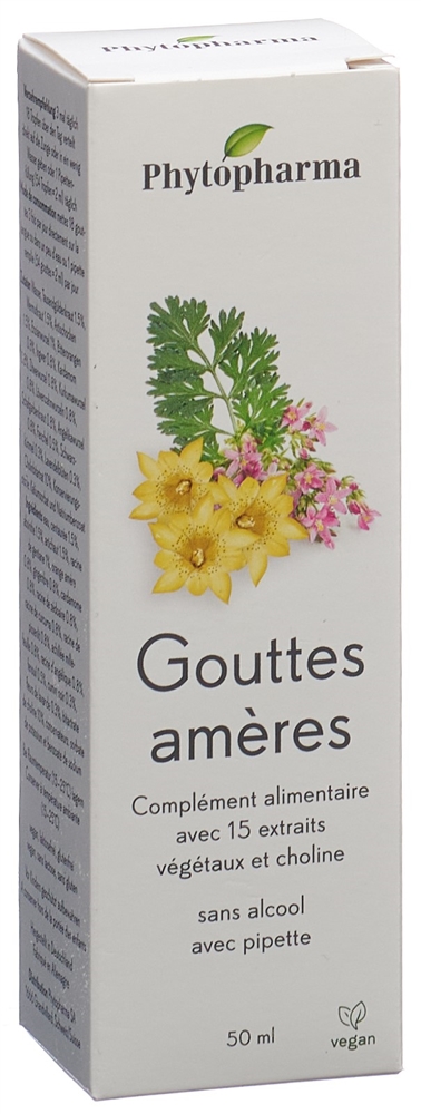 PHYTOPHARMA gouttes amères, image 2 sur 3