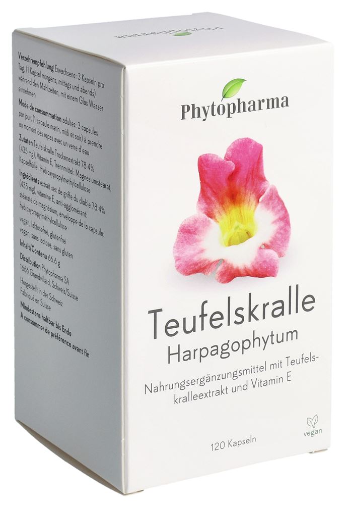 PHYTOPHARMA griffe du diable harpagophytum