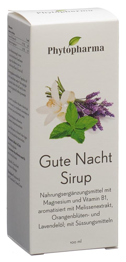 PHYTOPHARMA Gute Nacht, Hauptbild