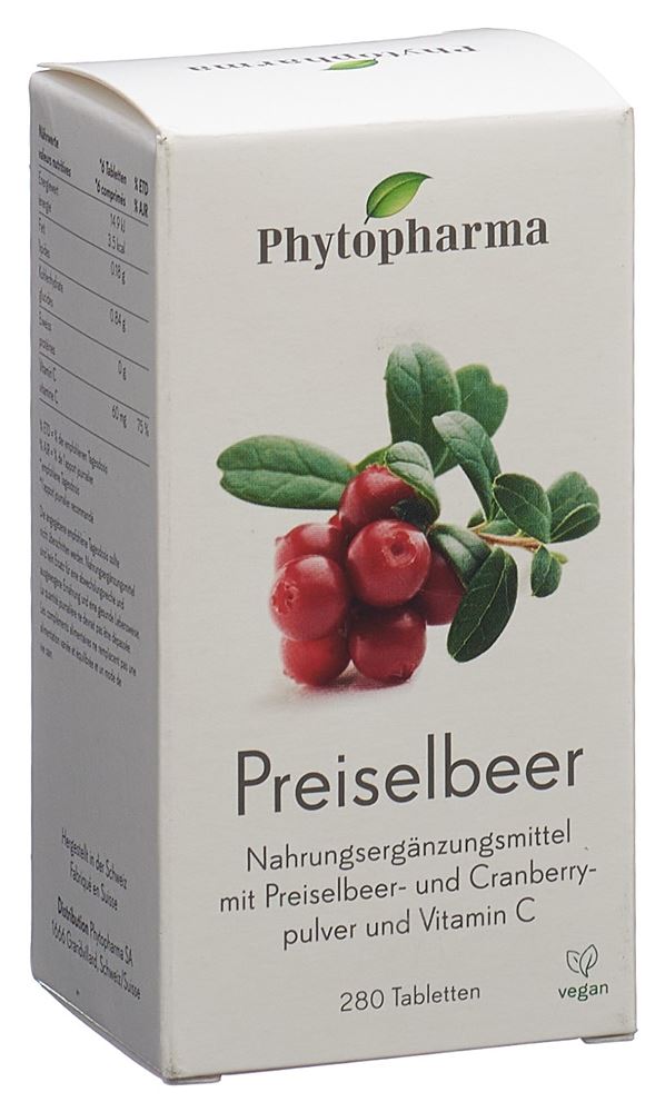 PHYTOPHARMA Preiselbeer
