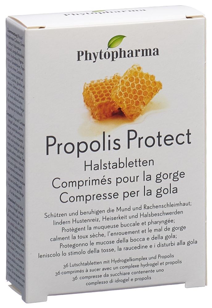 PHYTOPHARMA Propolis Protect Halstabletten