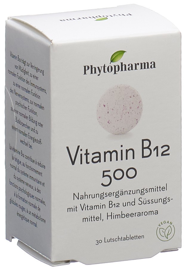 PHYTOPHARMA Vitamin B12 500 mcg