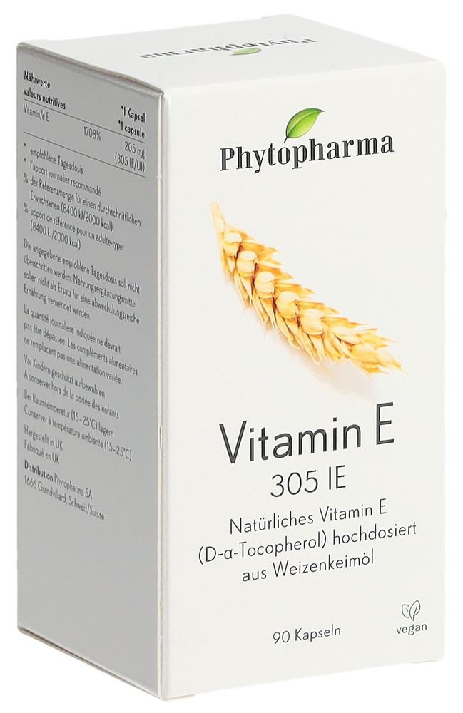PHYTOPHARMA Vitamin E 305 IE, Hauptbild