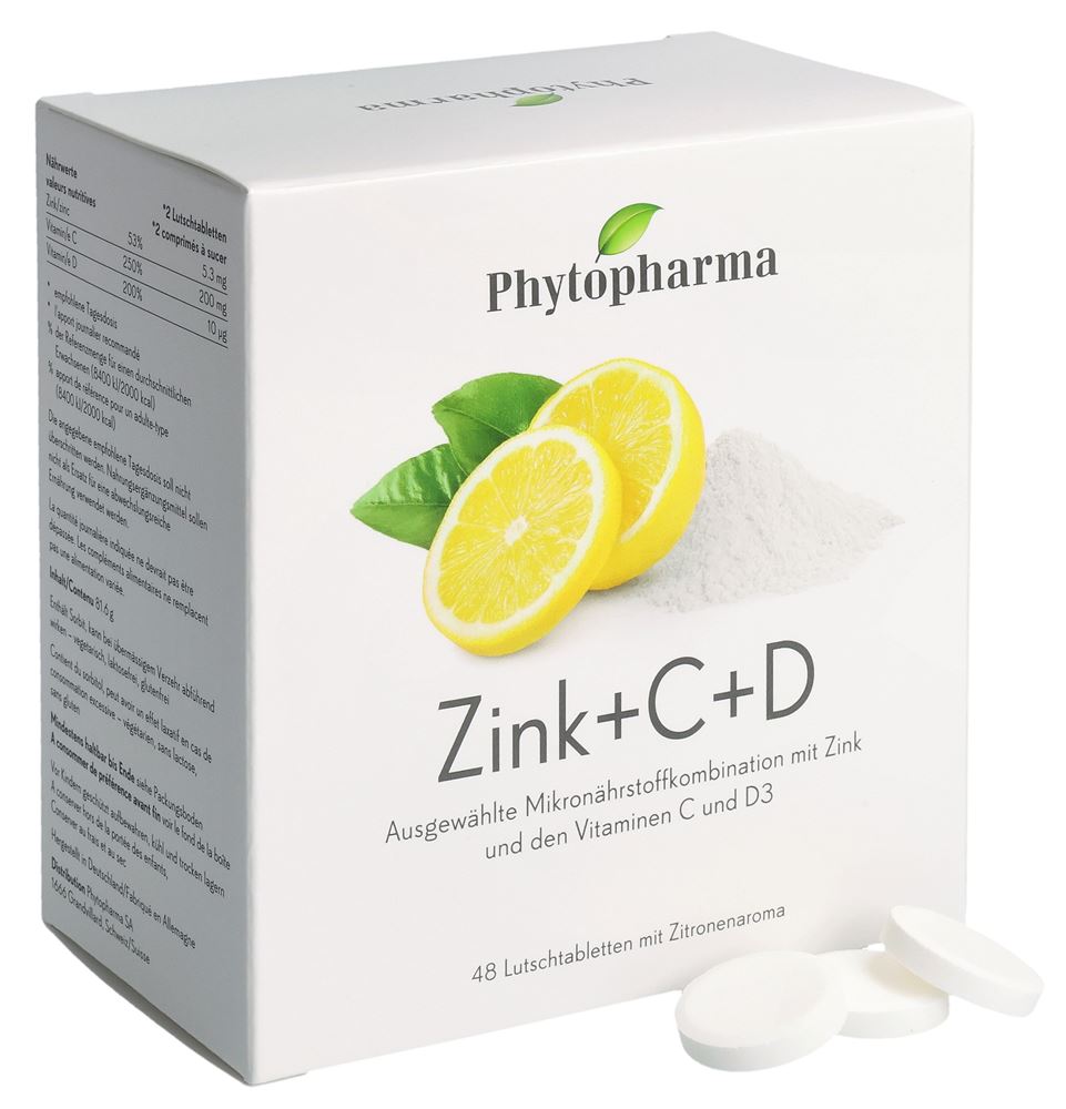 PHYTOPHARMA Zinc + C + D