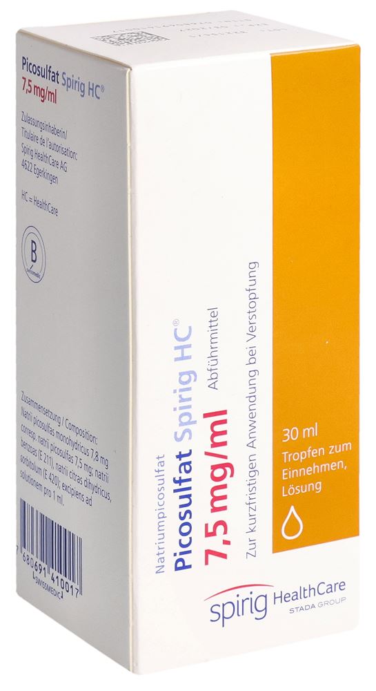 PICOSULFAT Spirig HC 7.5 mg/ml, image principale