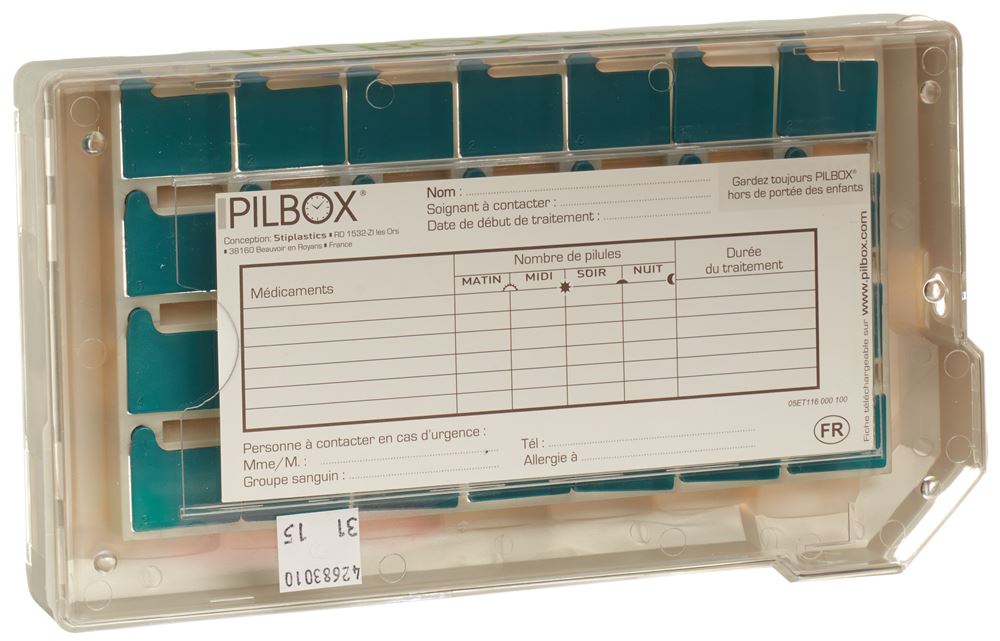 PILBOX Classic Medikamentenspender, Bild 2 von 3