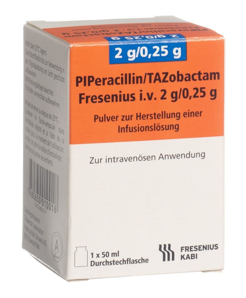 PIPERACILLINE TAZOBACTAM Fresenius i.v. 2.25 g, Hauptbild