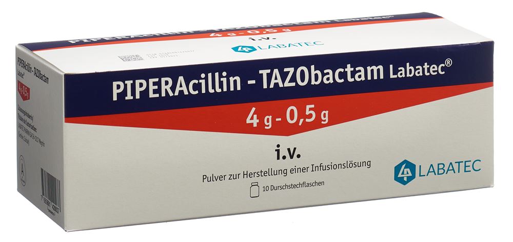 PIPERACILLINE TAZOBACTAM Labatec 4.5 g, Hauptbild