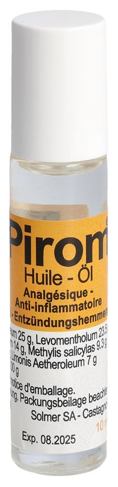 PIROM huile roll-on 10 ml, image 3 sur 5