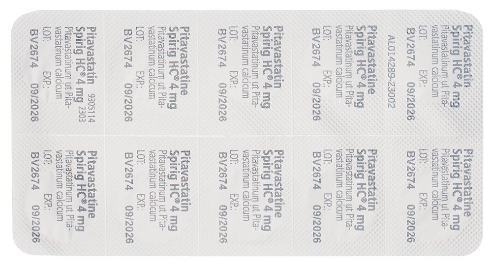 Pitavastatin Spirig HC Spirig HC 4 mg, Bild 3 von 3