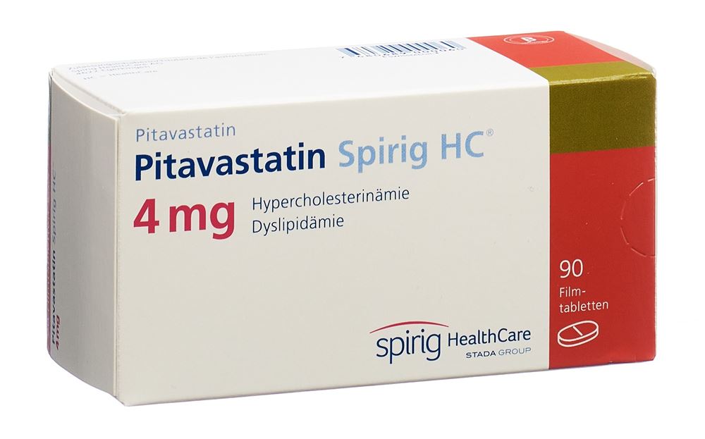 PITAVASTATIN Spirig HC 4 mg, Hauptbild