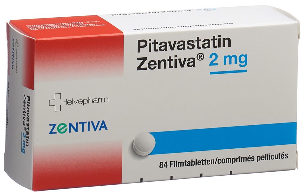 PITAVASTATIN Zentiva 2 mg, image principale