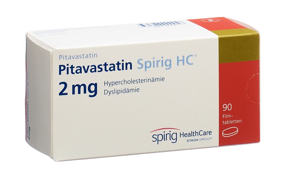 PITAVASTATIN Spirig HC 2 mg, image principale