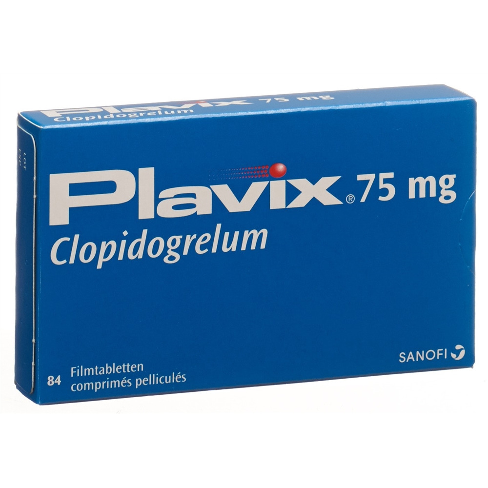 PLAVIX cpr 75 mg blist 84 pce