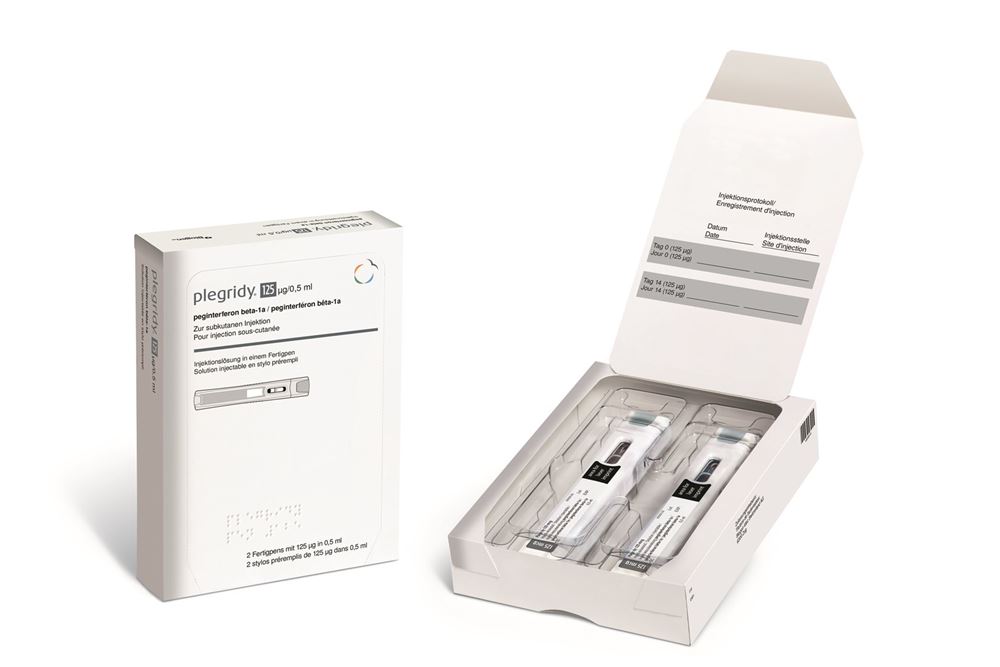 PLEGRIDY sol inj 125 mcg/0.5 ml stylo préremplie 2 pce, image principale
