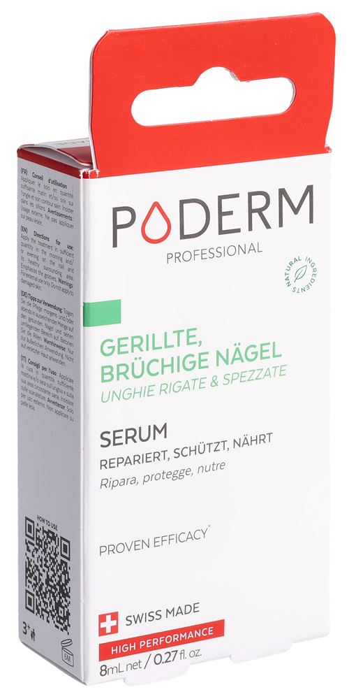 PODERM Gerillte brüchige Nägel Serum