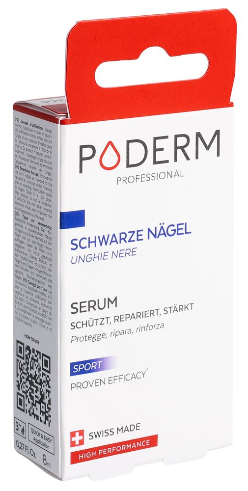 PODERM sérum ongles noirs traumatisés