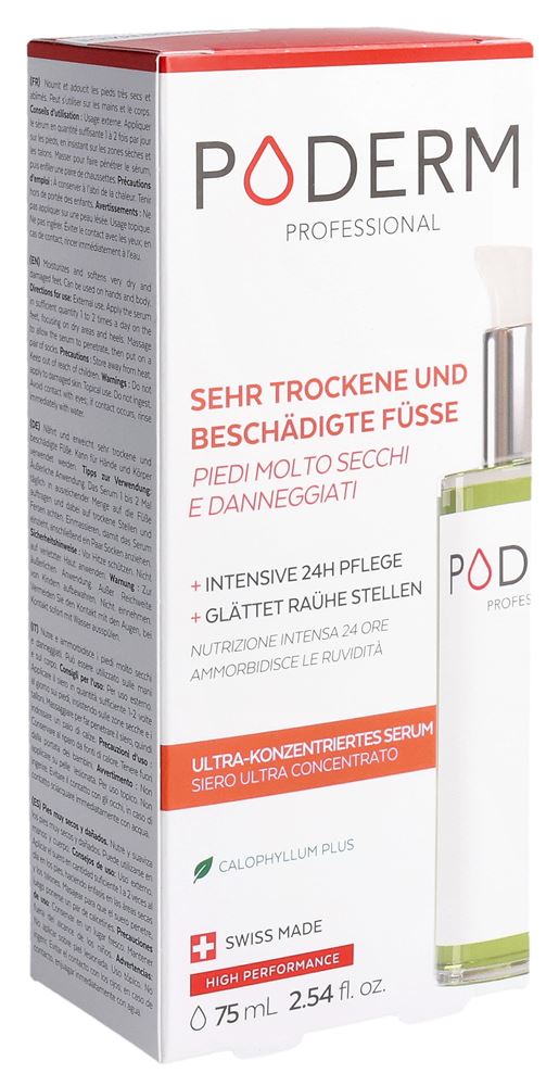 PODERM Serum sehr trockene und beschädigte Füsse, Hauptbild