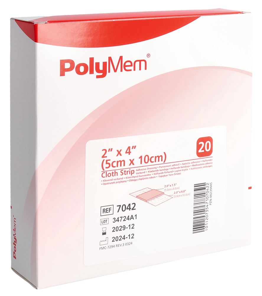 POLYMEM Adhesive Dressing Cloth-Backed