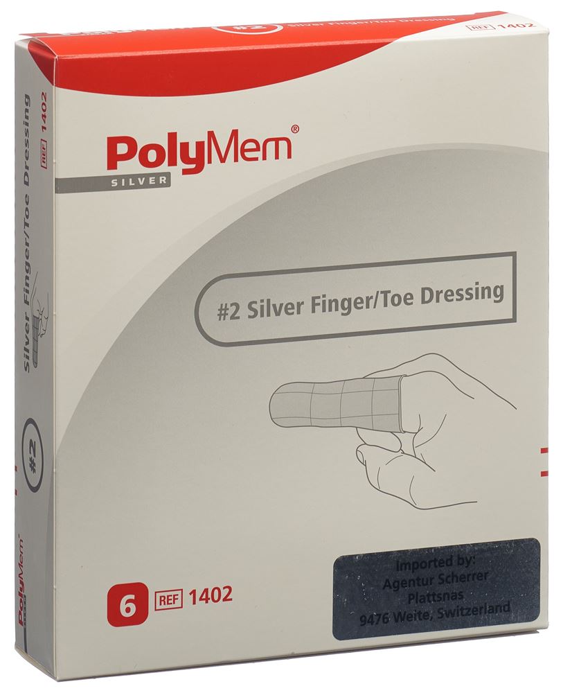 POLYMEM Finger/Toe Dressing Silver, image principale