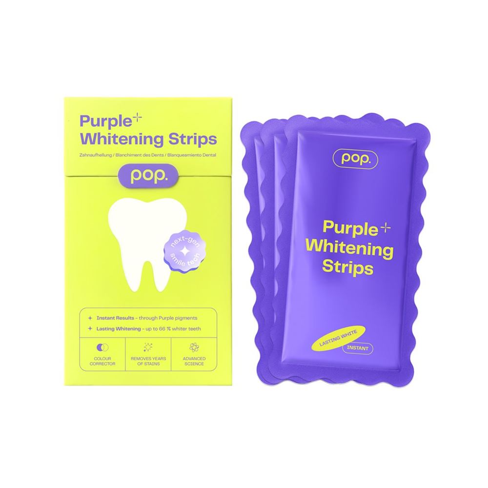 POP Purple Whitening Strips, Hauptbild