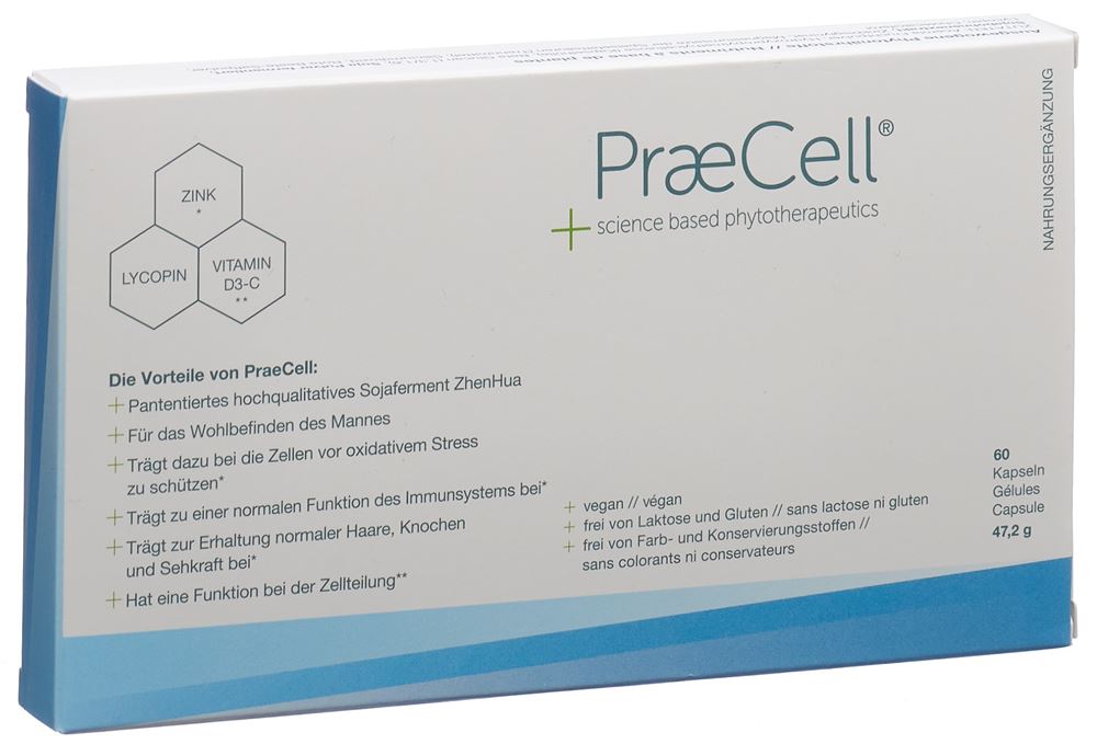 PRAECELL Kaps 60 Stk