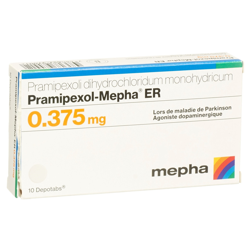 PRAMIPEXOLE Mepha ER 0.375 mg, Bild 2 von 2