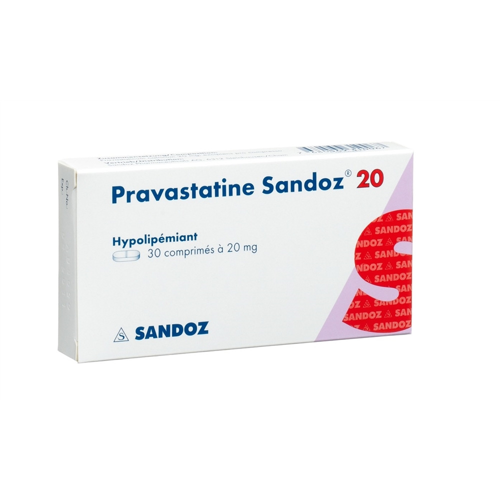 PRAVASTATINE Sandoz 20 mg, Bild 2 von 2